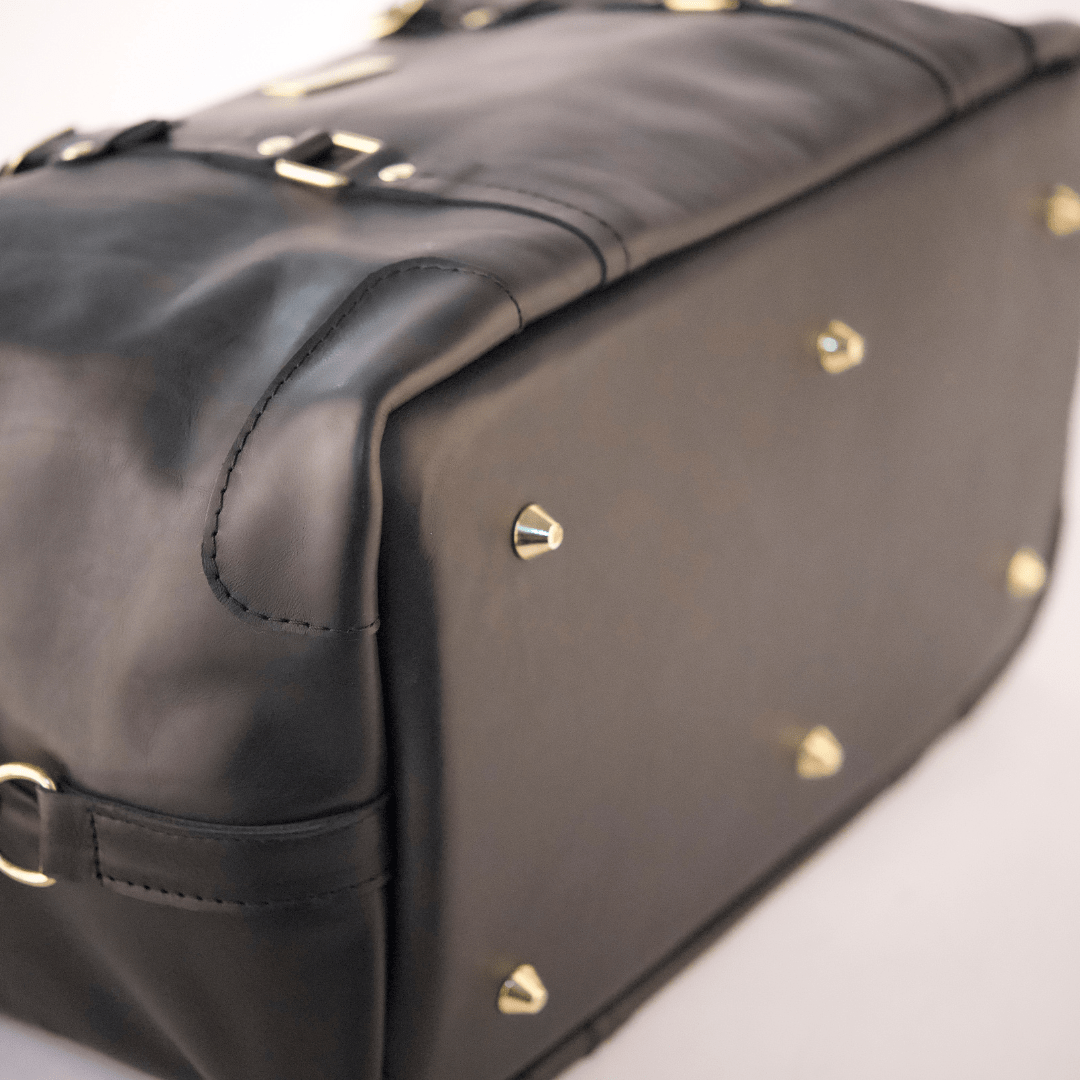 Covet Genuine Leather Duffel - SWISH AND SWANK
