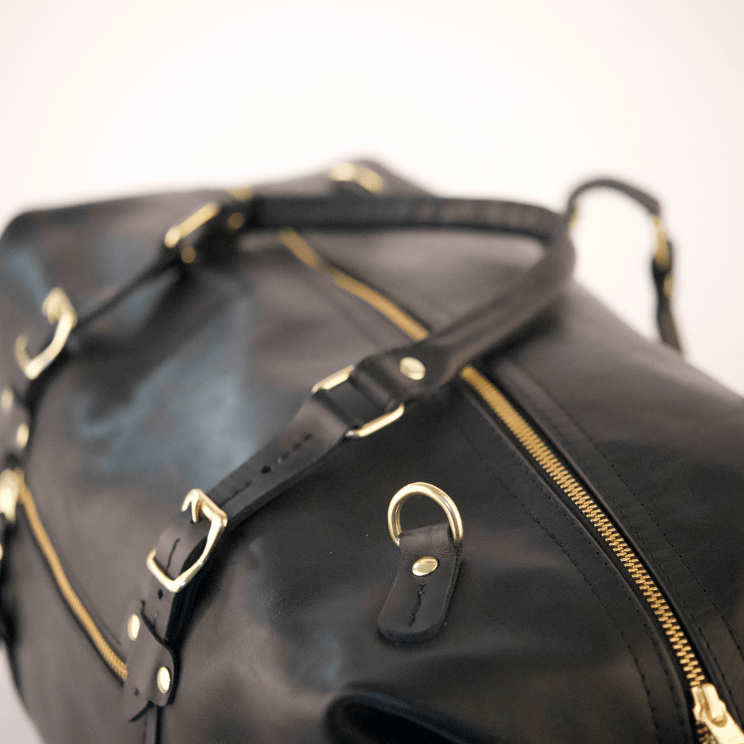 Covet Genuine Leather Duffel - SWISH AND SWANK