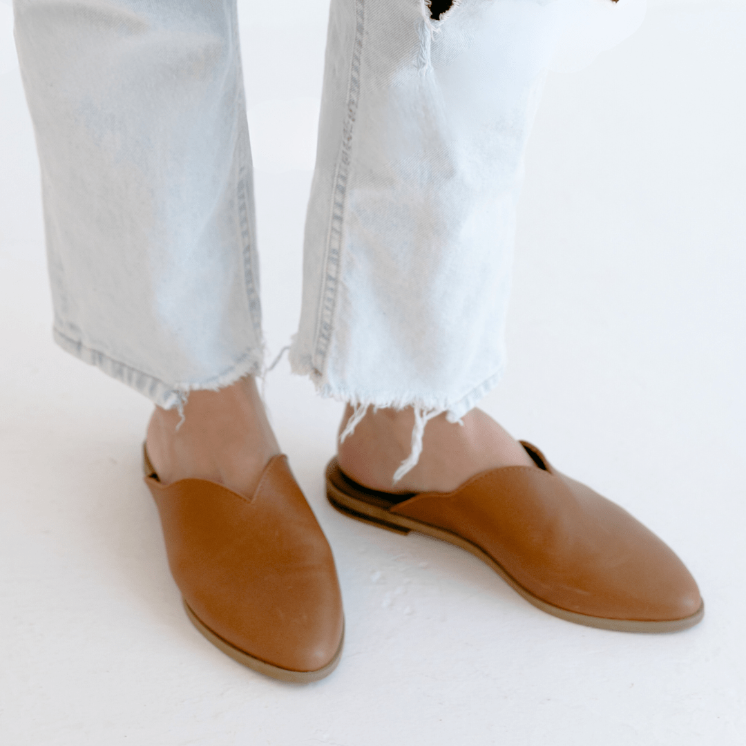Everyday Leather Mule - SWISH AND SWANK