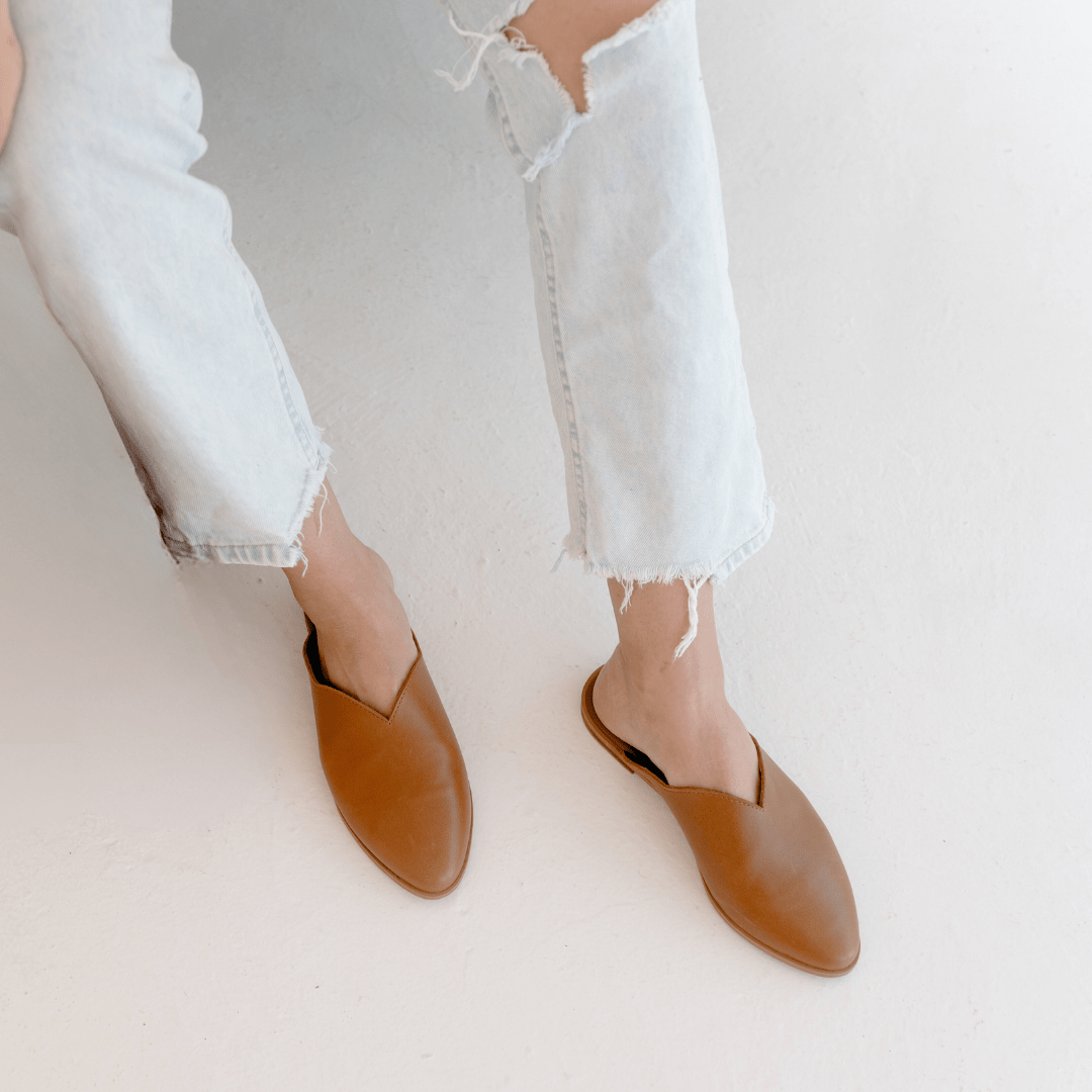 Everyday Leather Mule - SWISH AND SWANK