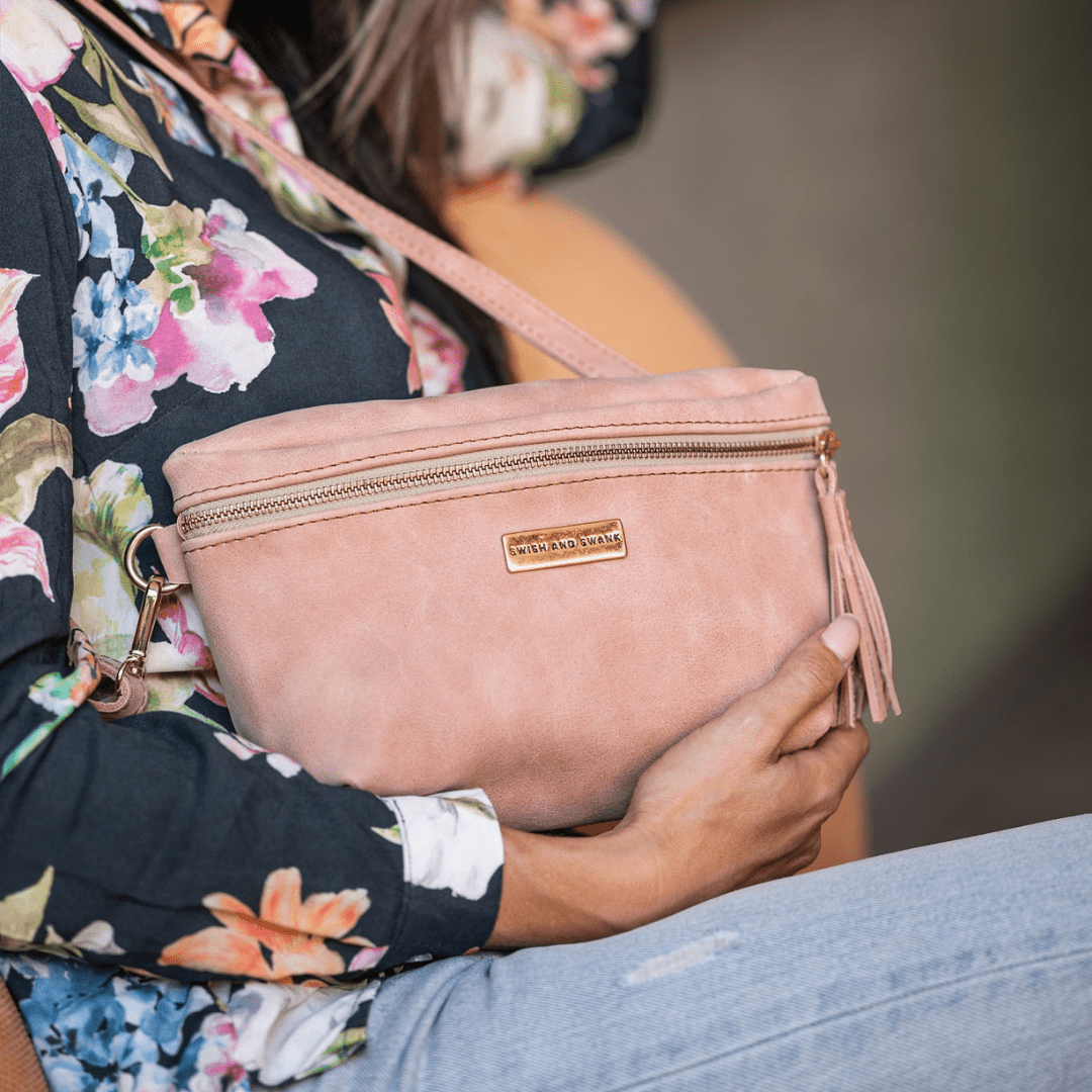 Genuine Leather Belt Bag - SWISH AND SWANK
