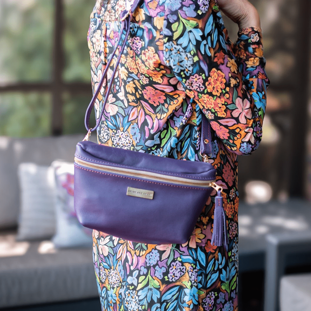 Genuine Leather Belt Bag - SWISH AND SWANK