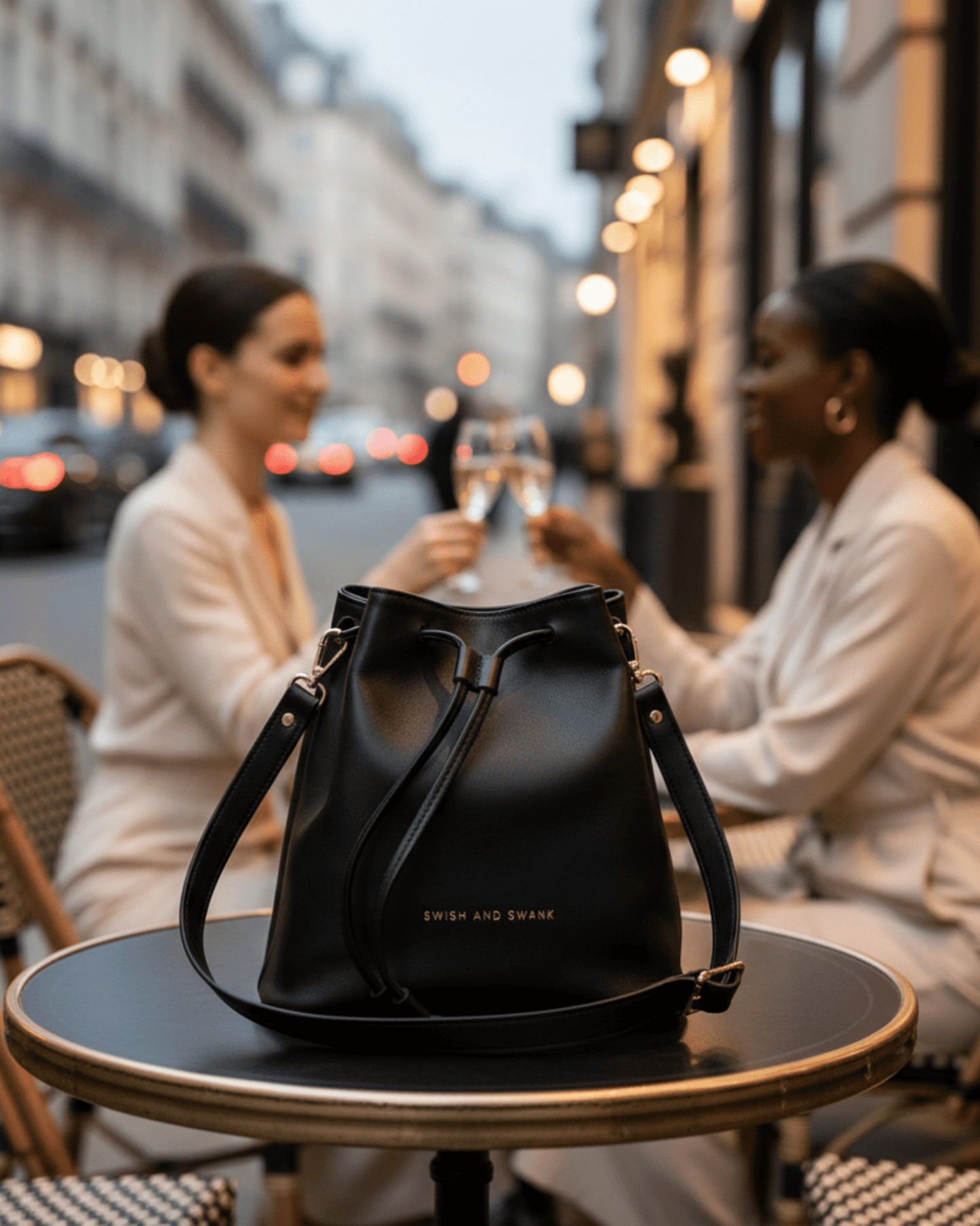 Genuine Leather Drawstring Bag 2.0 - SWISH AND SWANK