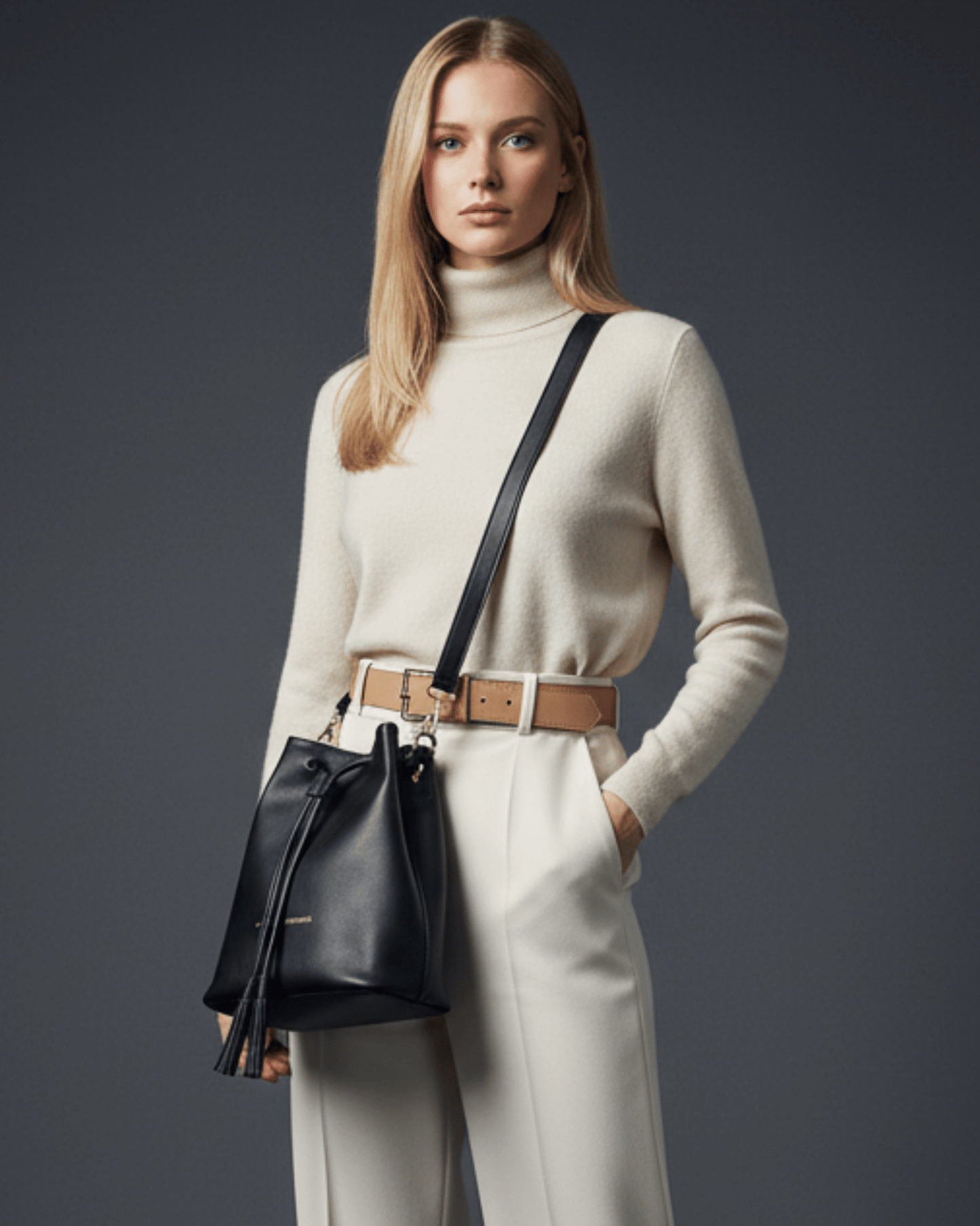 Genuine Leather Drawstring Bag 2.0 - SWISH AND SWANK