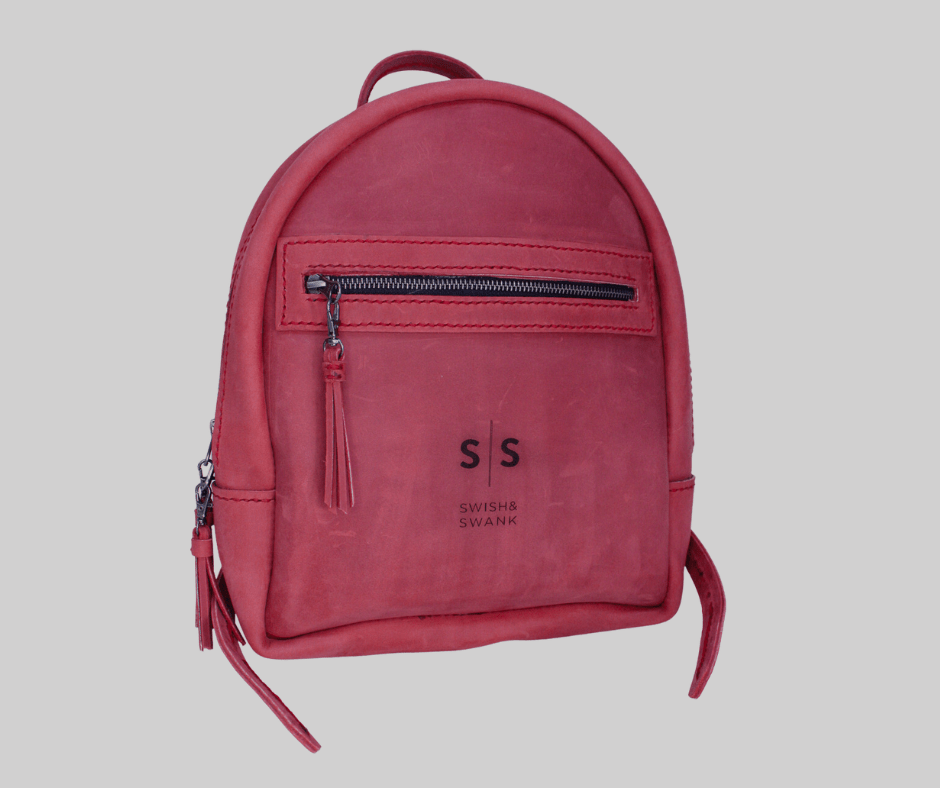 La Petite Leather Ladies Backpack - SWISH AND SWANK