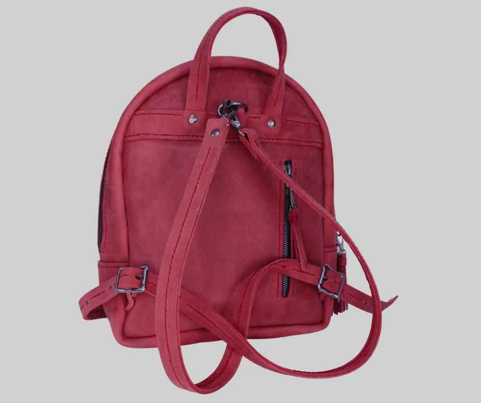 La Petite Leather Ladies Backpack - SWISH AND SWANK