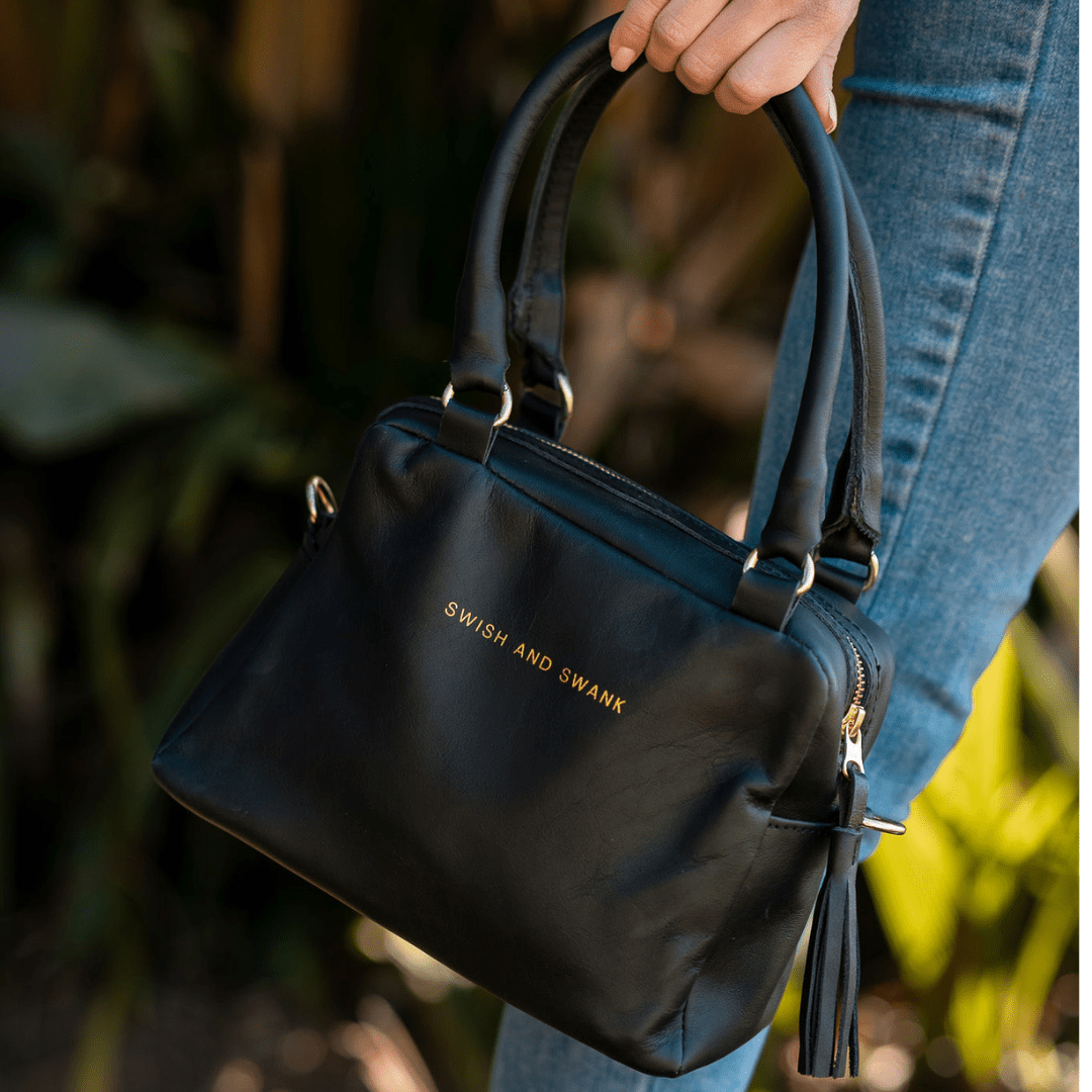 Little Leather Handbag 2.0 - SWISH AND SWANK