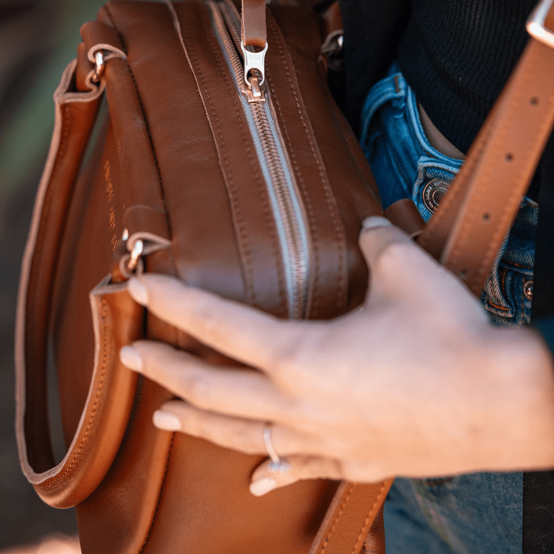 Little Leather Handbag 2.0 - SWISH AND SWANK