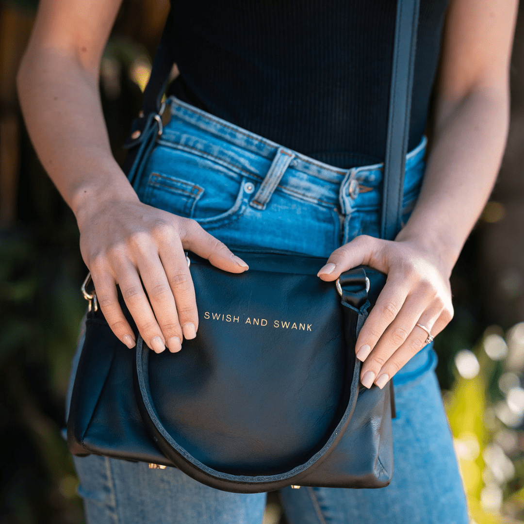 Little Leather Handbag 2.0 - SWISH AND SWANK