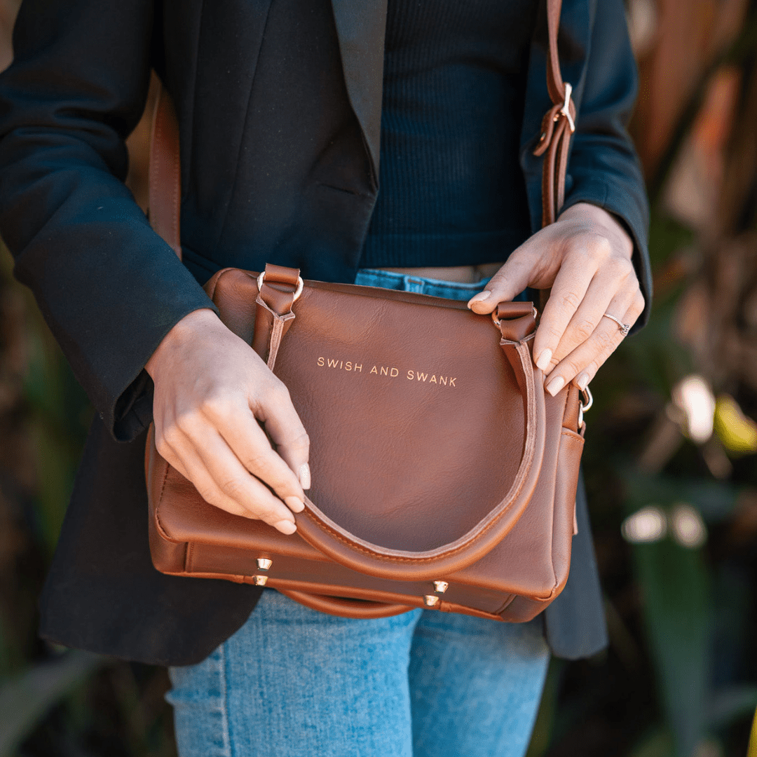 Little Leather Handbag 2.0 - SWISH AND SWANK