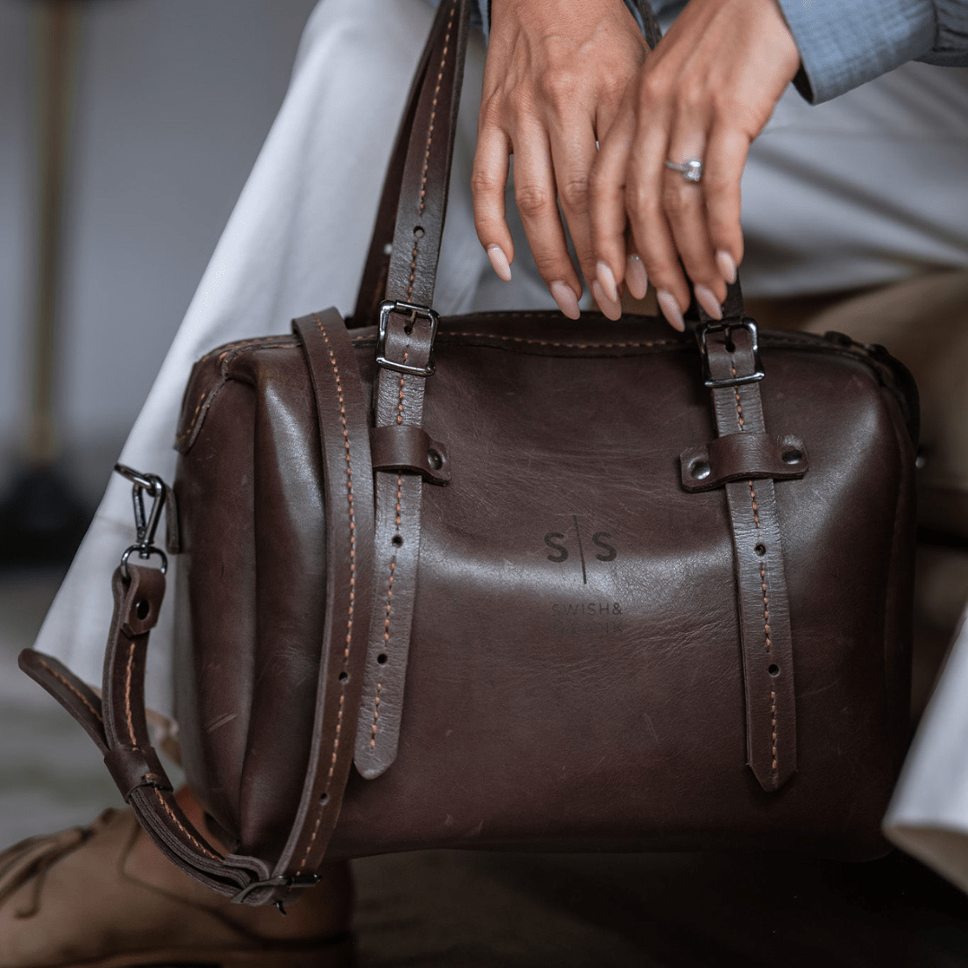 Premium Leather Priscilla Handbag 2.1 - SWISH AND SWANK