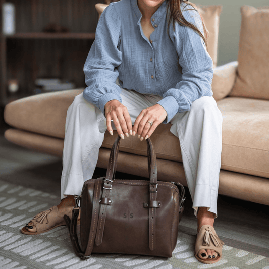 Premium Leather Priscilla Handbag 2.1 - SWISH AND SWANK