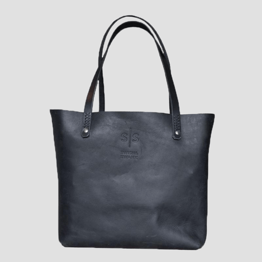 Classic Eve Leather Tote - SWISH AND SWANK