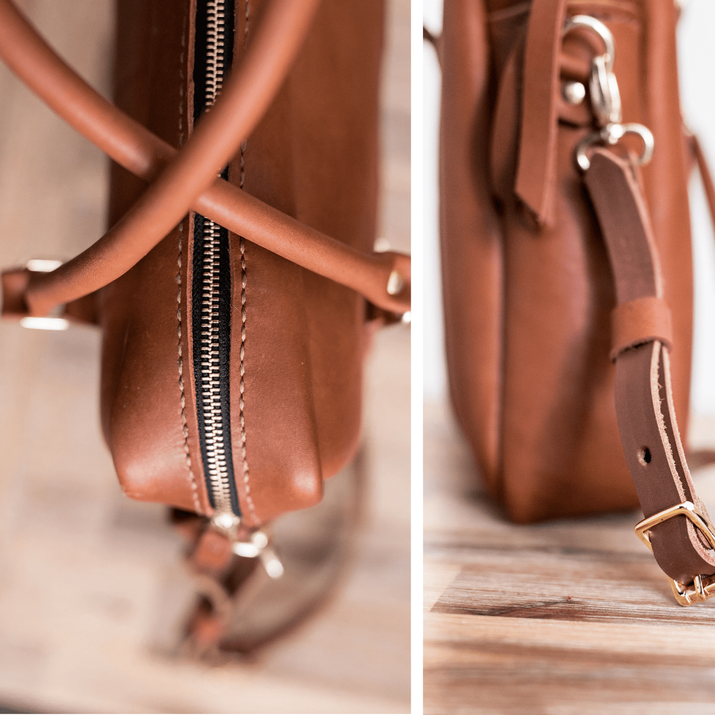 Classic Leather Boaz Briefcase - SWISH AND SWANK
