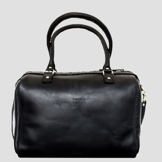 Classic Leather Priscilla Handbag - SWISH AND SWANK
