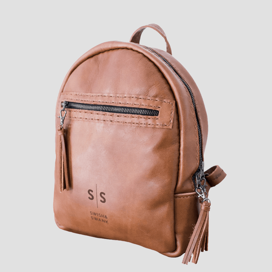 La Petite Leather Ladies Backpack - SWISH AND SWANK