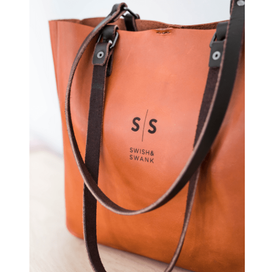 Premium Eve Leather Tote Bag 2.1 - SWISH AND SWANK