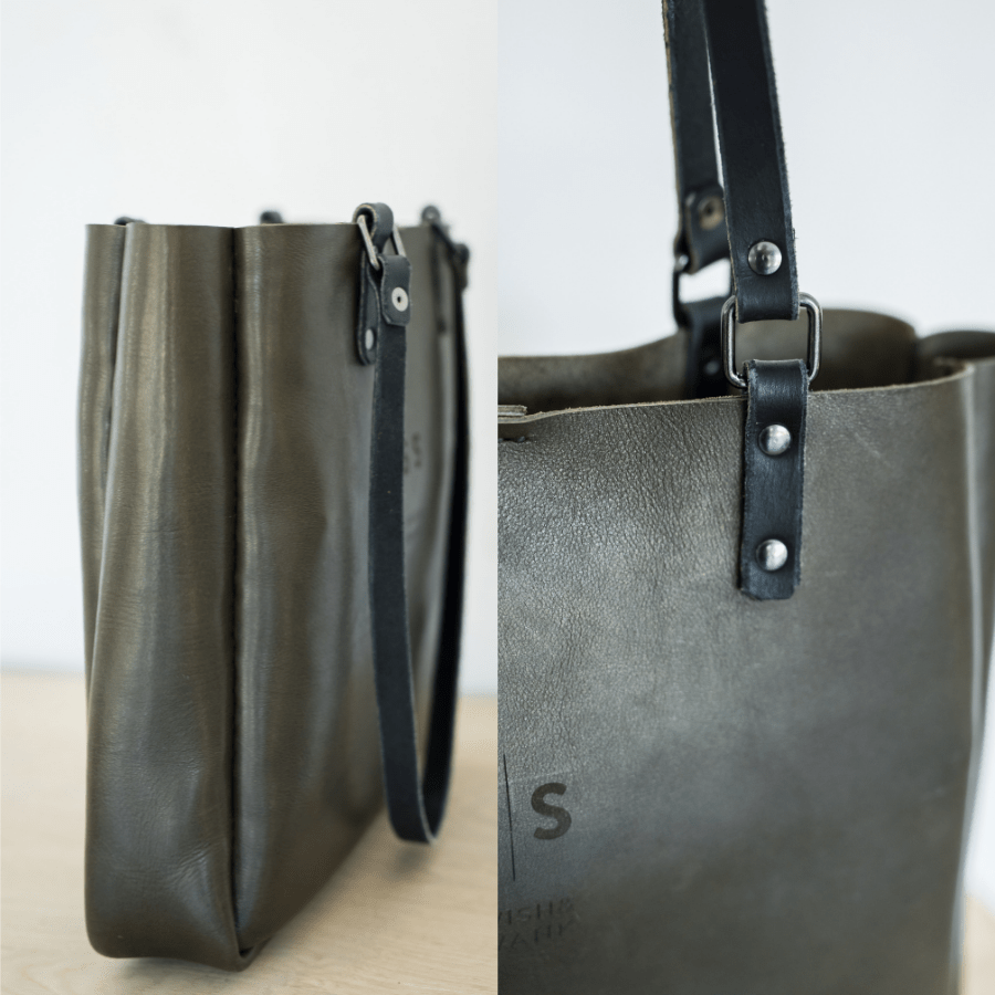 Premium Eve Leather Tote Bag 2.1 - SWISH AND SWANK