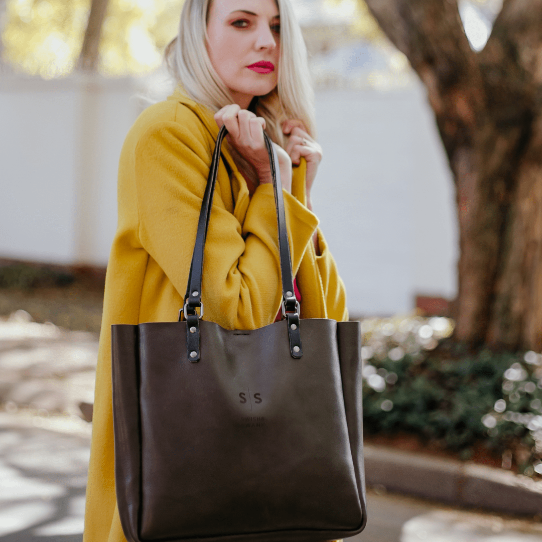Premium Eve Leather Tote Bag 2.1 - SWISH AND SWANK
