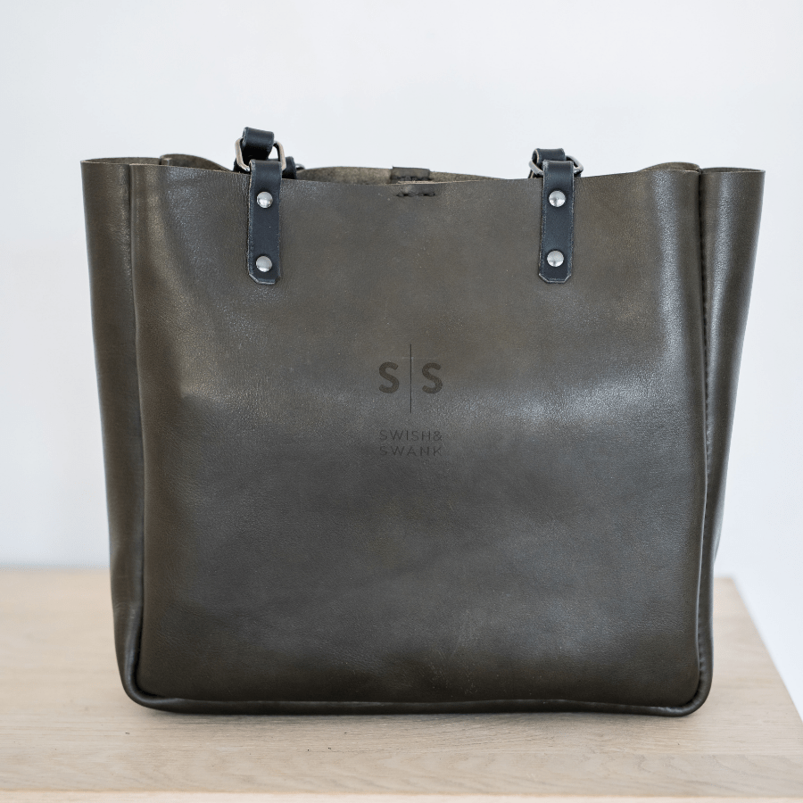 Premium Eve Leather Tote Bag 2.1 - SWISH AND SWANK