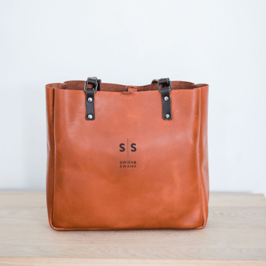 Premium Eve Leather Tote Bag 2.1 - SWISH AND SWANK