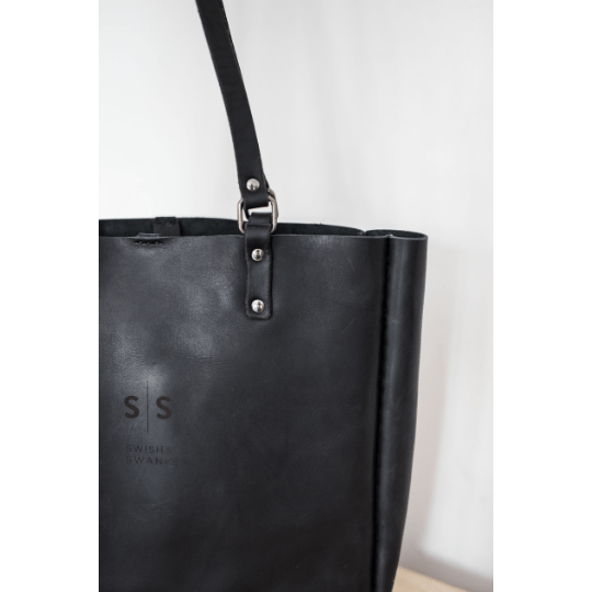Premium Eve Leather Tote Bag 2.1 - SWISH AND SWANK