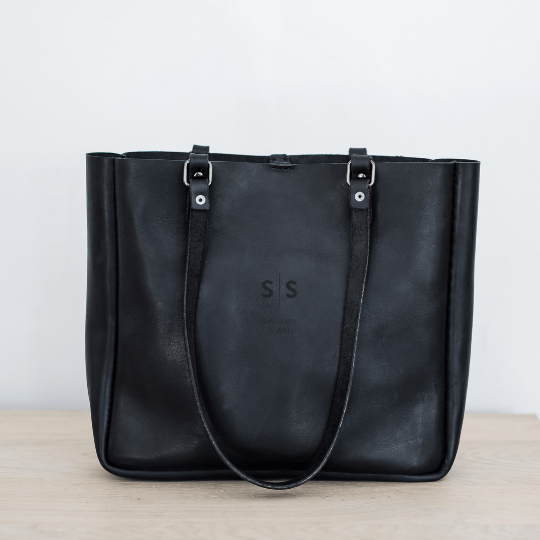 Premium Eve Leather Tote Bag 2.1 - SWISH AND SWANK