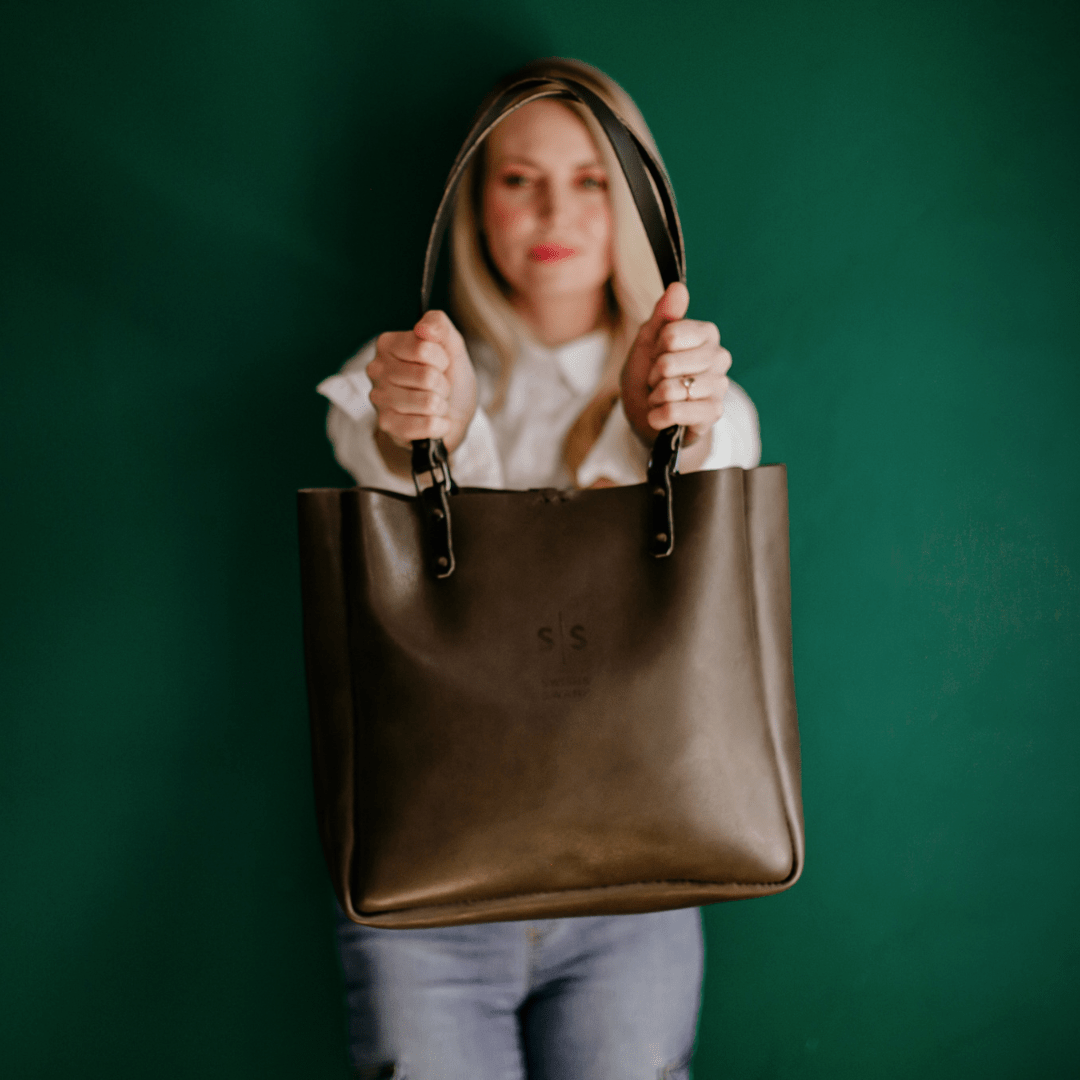 Premium Eve Leather Tote Bag 2.1 - SWISH AND SWANK