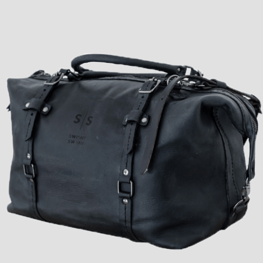 Premium Leather Duffle Bag 2.1 - SWISH AND SWANK