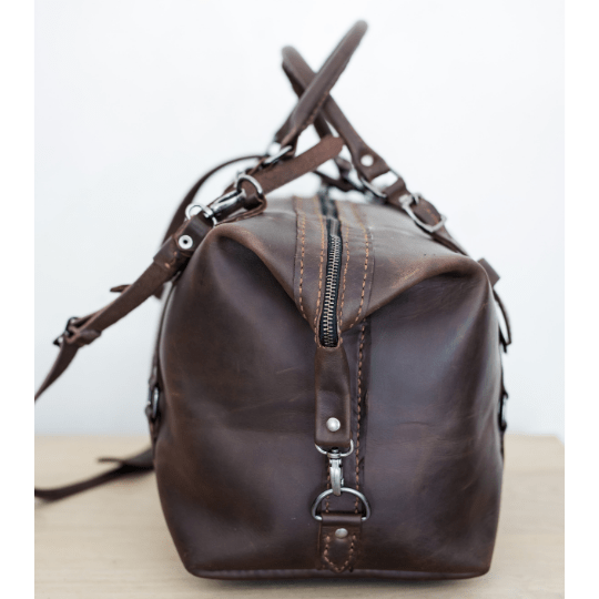 Premium Leather Duffle Bag 2.1 - SWISH AND SWANK