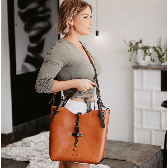 Premium Leather Esther Handbag 2.1 - SWISH AND SWANK