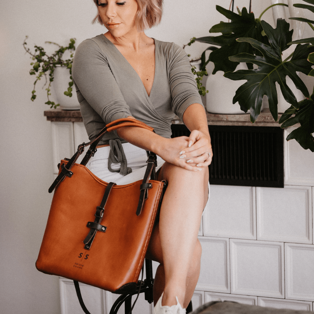Premium Leather Esther Handbag 2.1 - SWISH AND SWANK