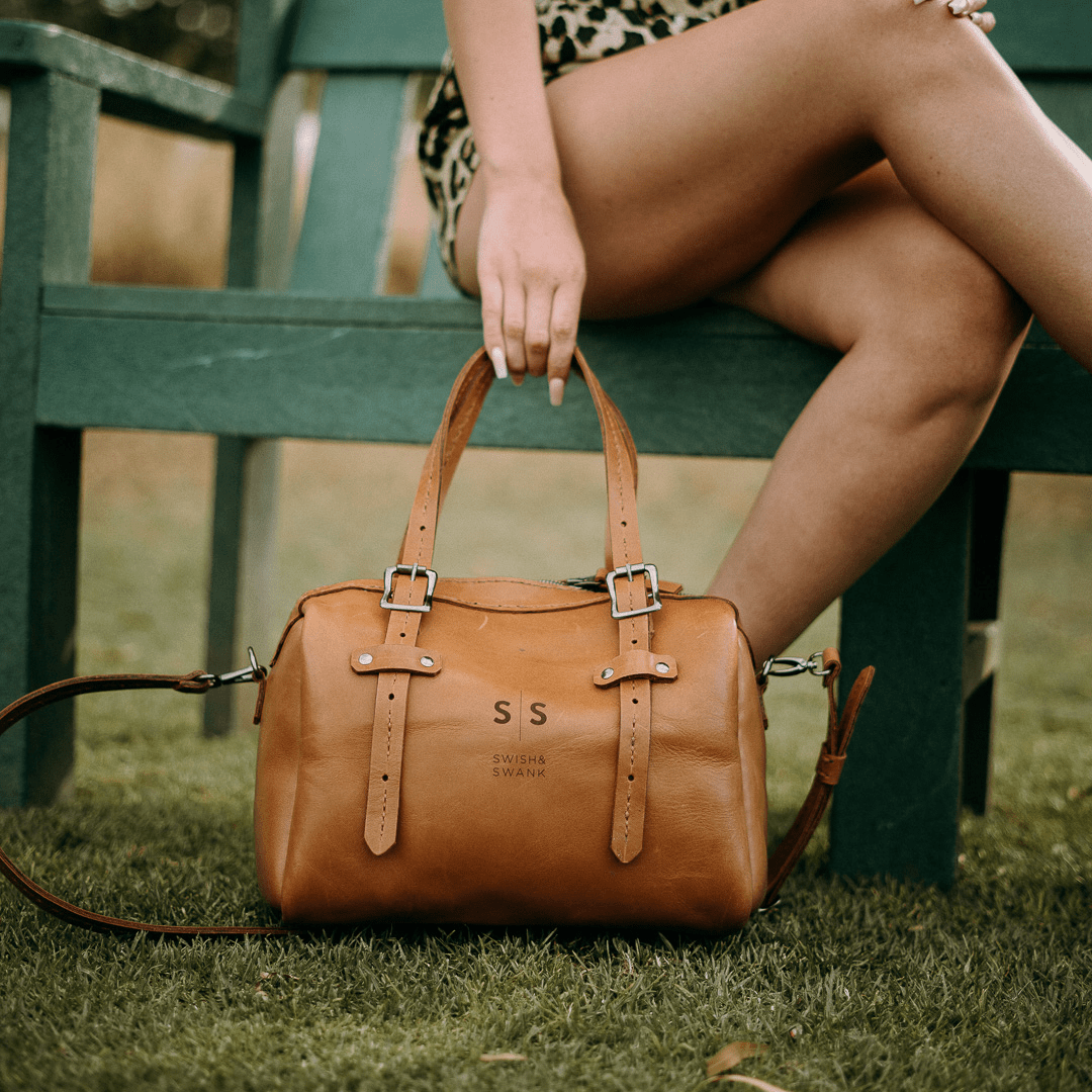 Premium Leather Priscilla Handbag 2.1 - SWISH AND SWANK