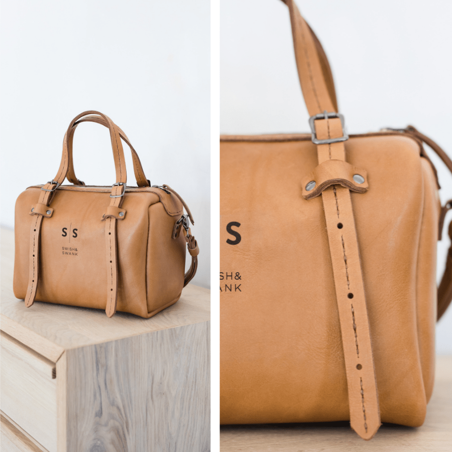 Premium Leather Priscilla Handbag 2.1 - SWISH AND SWANK