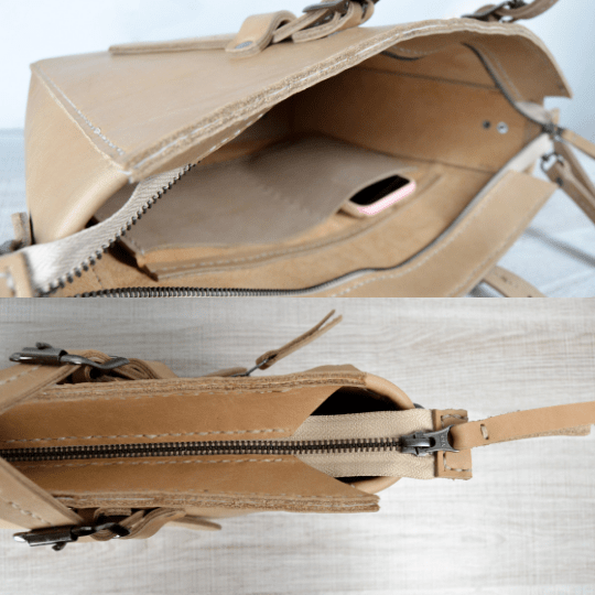 Premium Naomi Leather Handbag 2.1 - SWISH AND SWANK