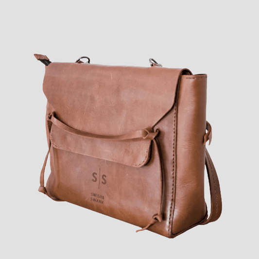 Rebekah Genuine Leather Handbag - SWISH AND SWANK
