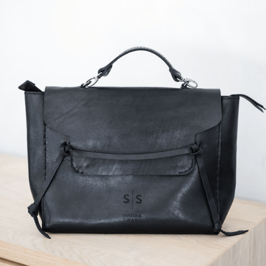 Rebekah Genuine Leather Handbag - SWISH AND SWANK