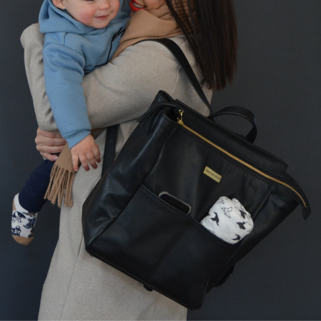 The Leather Nappy Backpack