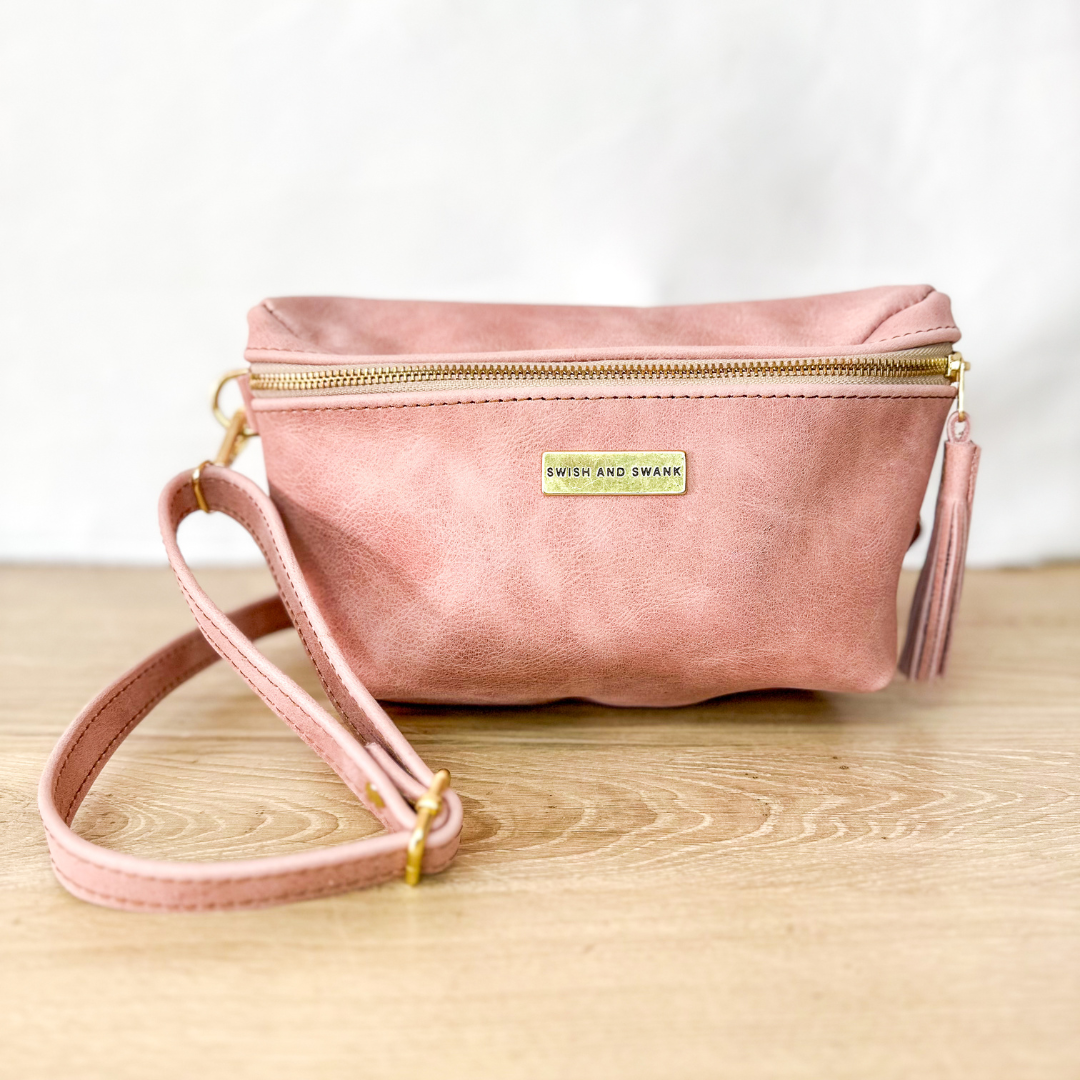 The Leather Belt Bag - Dusty Pink LIMITED EDITION