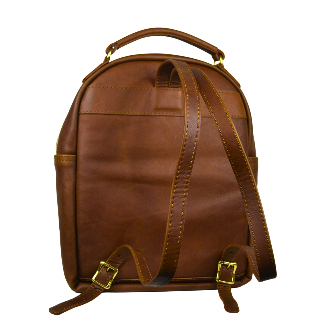 The Covet Ladies Backpack - Warm Tan