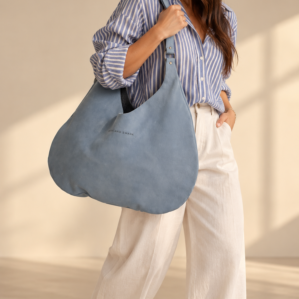 Eden - Slouchy Leather Tote Bag