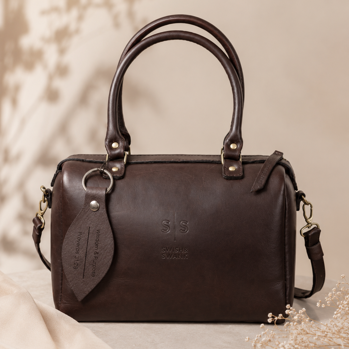 Classic Leather Priscilla Handbag