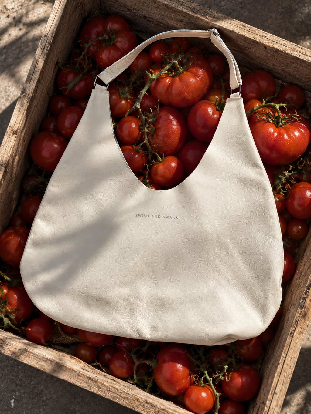 Eden - Slouchy Leather Tote Bag