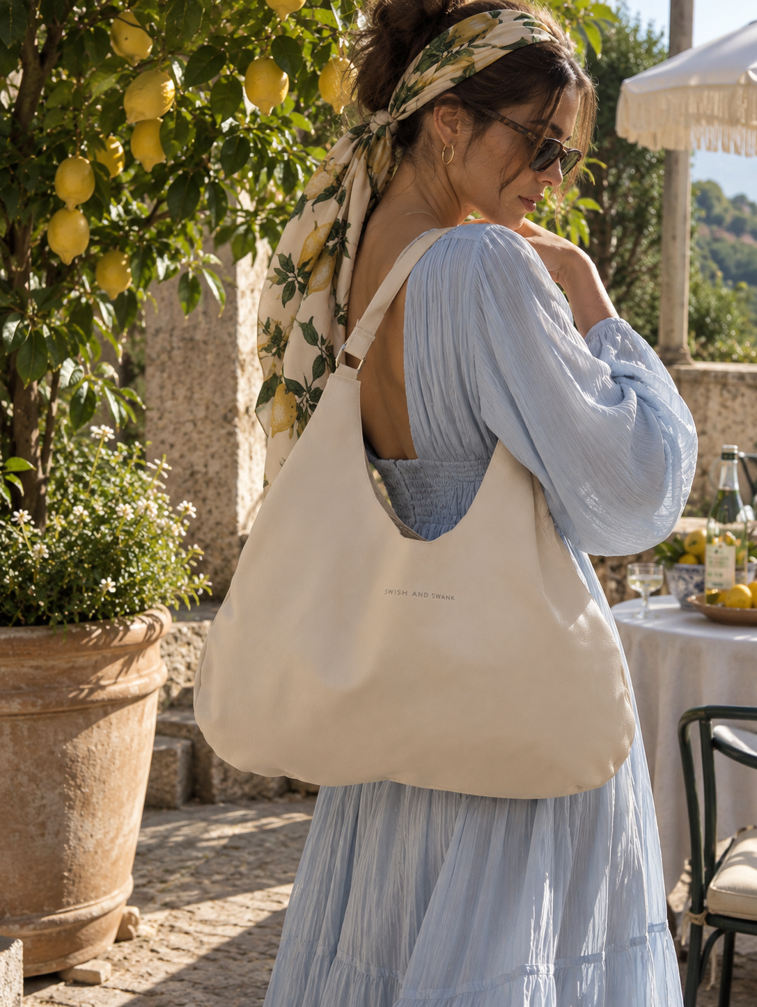 Eden - Slouchy Leather Tote Bag