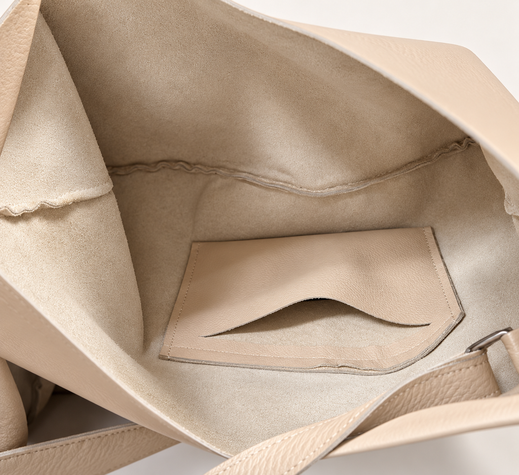 Eden - Slouchy Leather Tote Bag