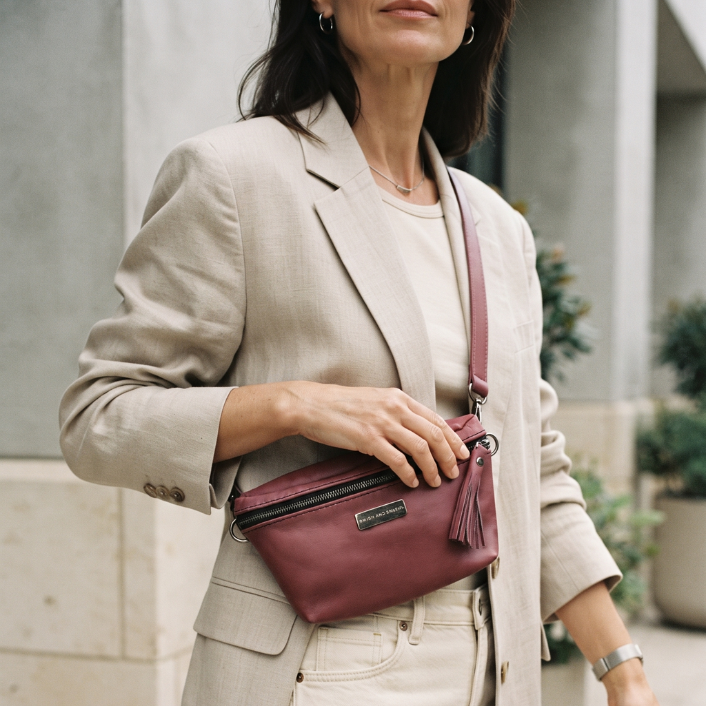 Leather Belt Bag