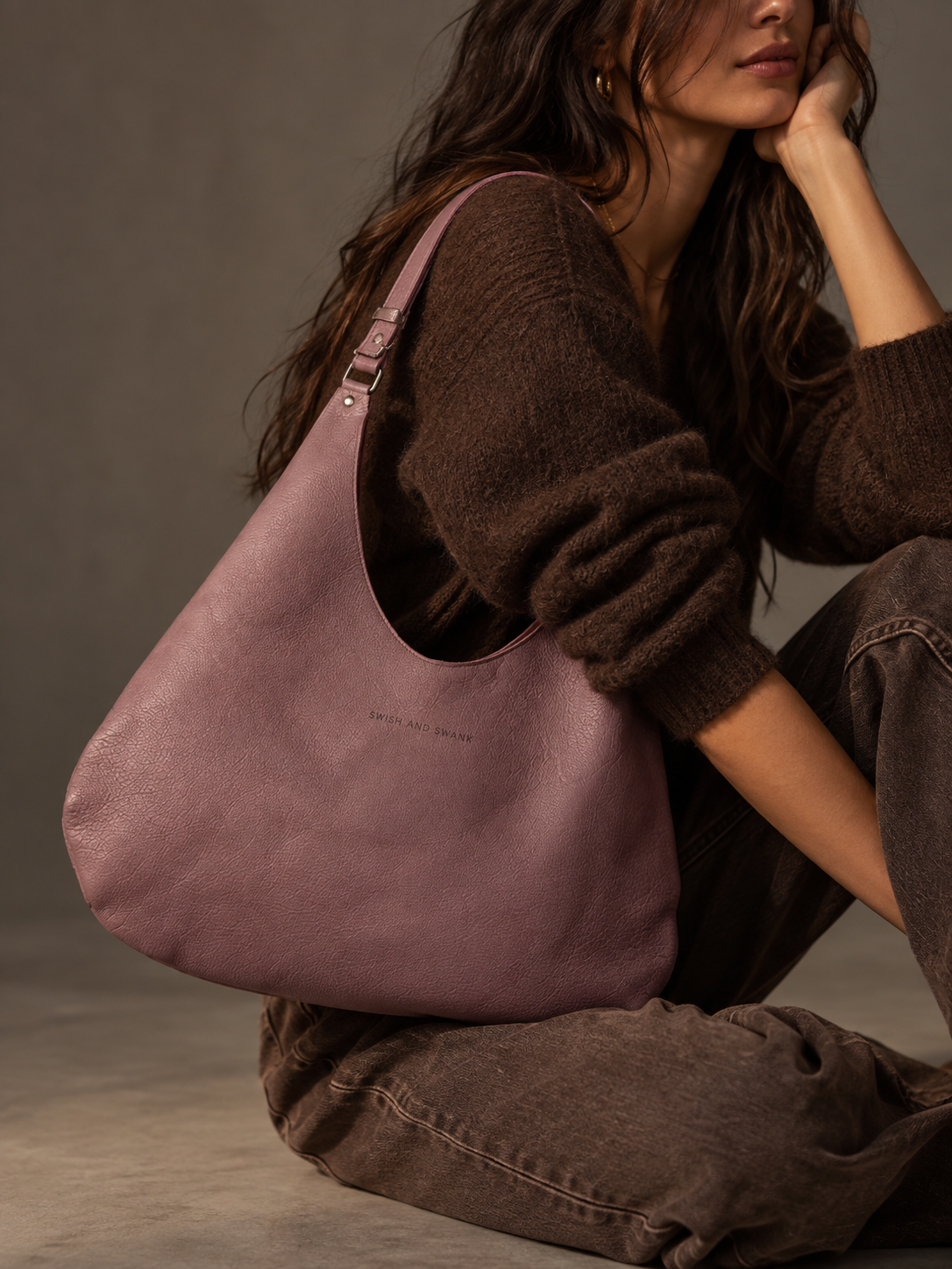 Eden - Slouchy Leather Tote Bag