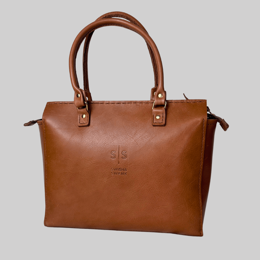 Classic Naomi Leather Handbag - SWISH AND SWANK