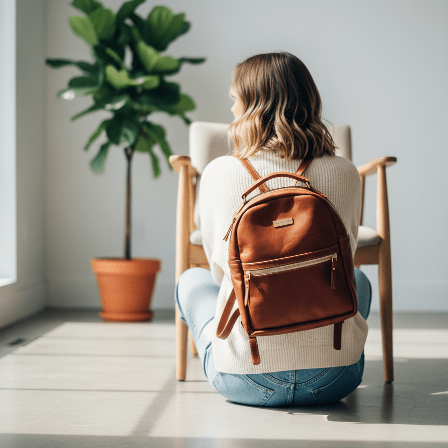 Covet Collection Ladies Backpack - SWISH AND SWANK