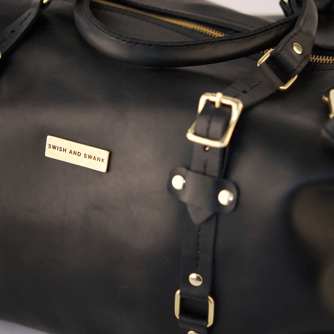 Covet Genuine Leather Duffel - SWISH AND SWANK